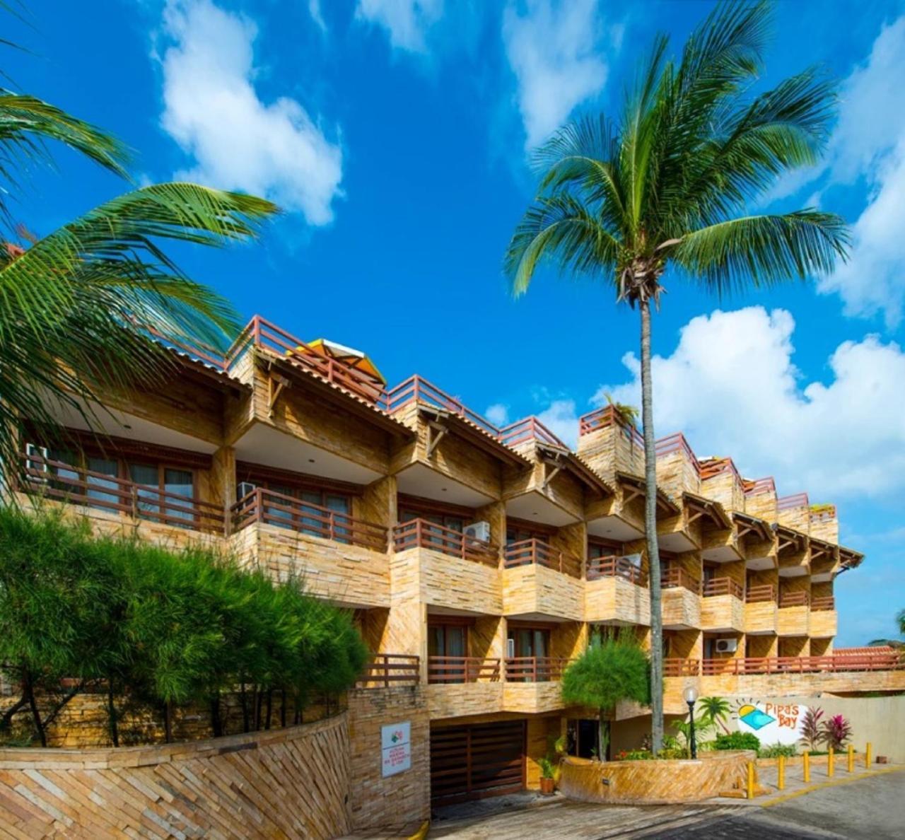 Pipa'S Bay Flats Lägenhet Tibaú do Sul Exteriör bild